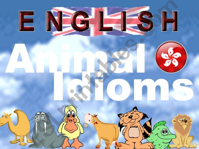 Animal Idioms powerpoint