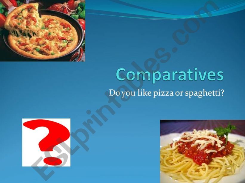 Comparatives powerpoint