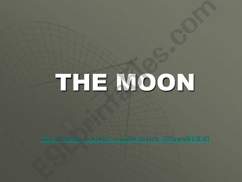 The Moon  powerpoint