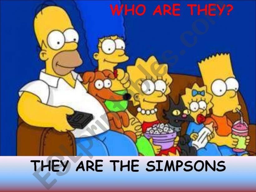 The Simpsons powerpoint