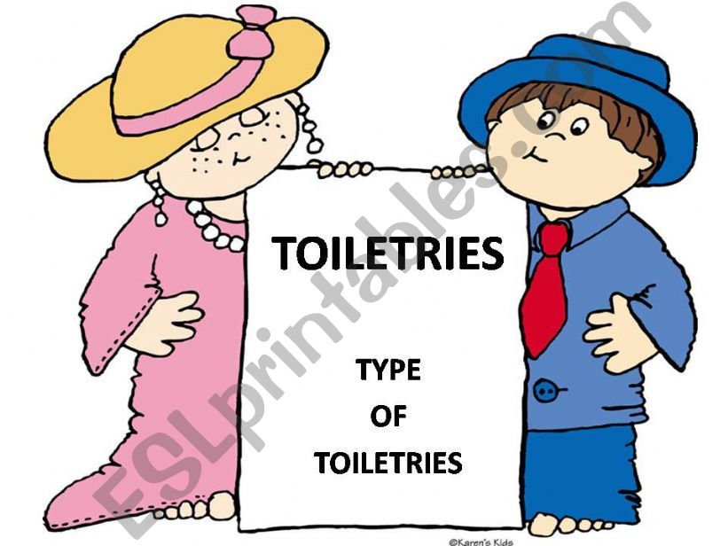 Type of toiletries powerpoint
