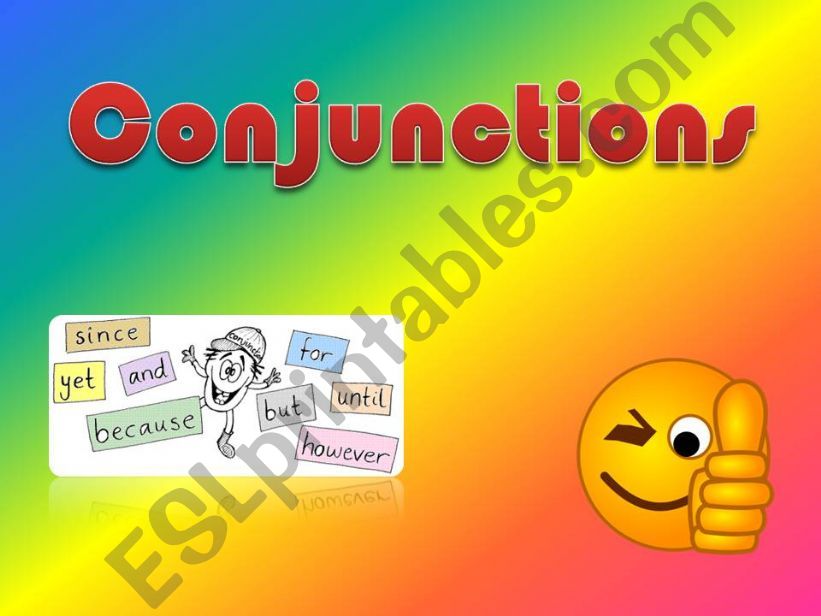 conjunctions (and) powerpoint
