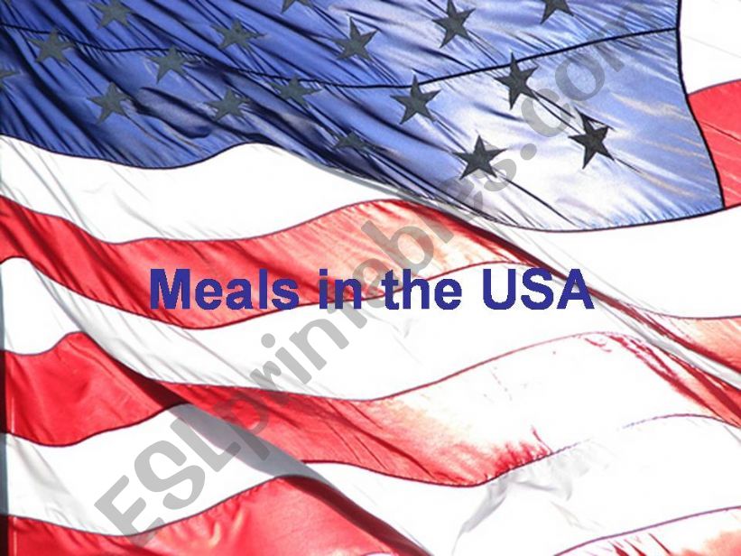 American Meals Powerpoint powerpoint