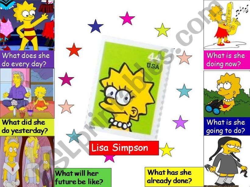 Lisa Simpsons present, past and future (1/2)
