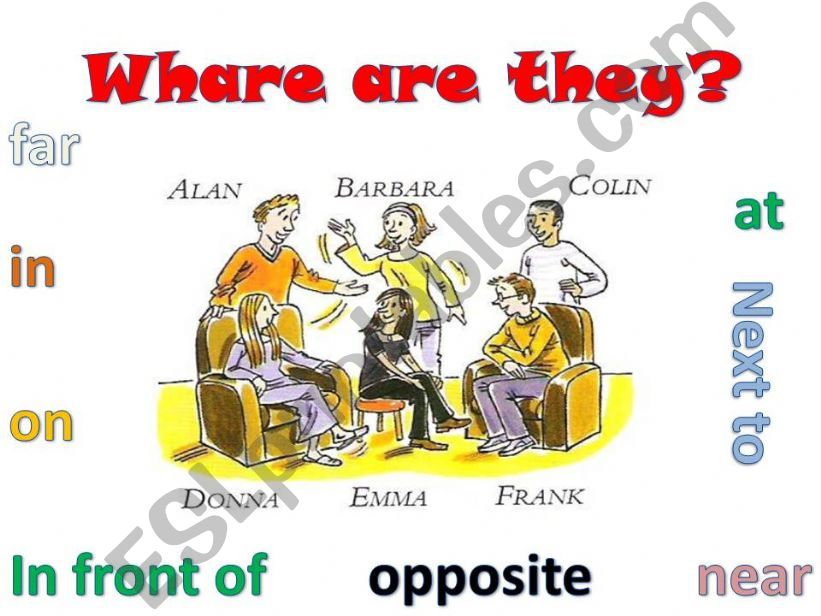 Where are they? powerpoint