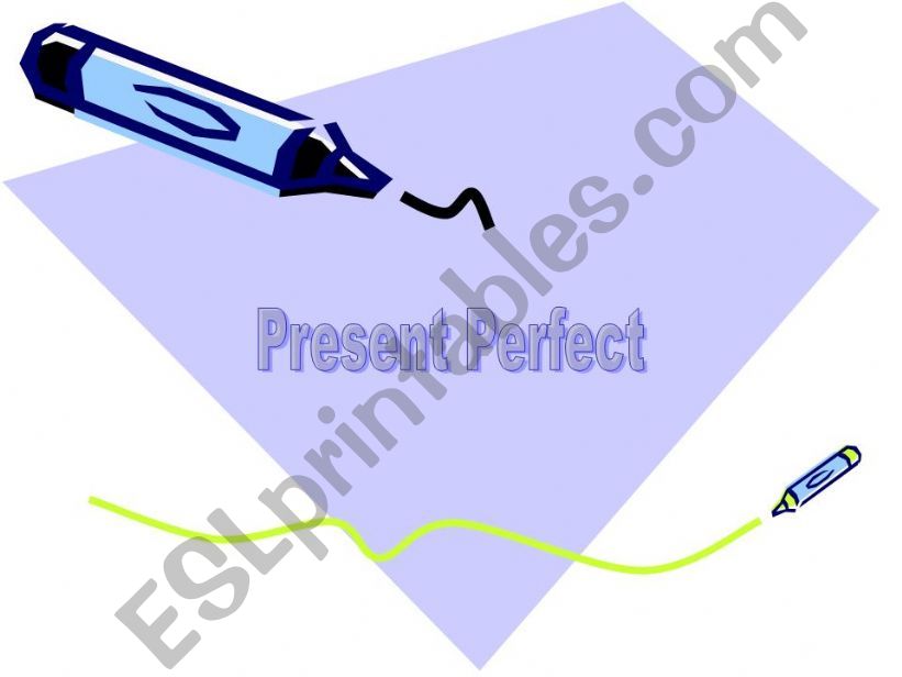 PRESENT PERFECT powerpoint