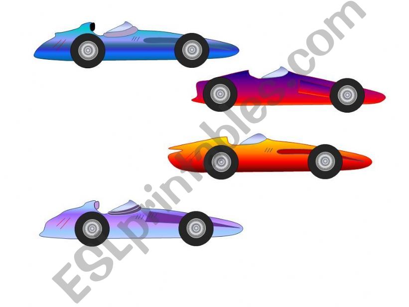 racing cars for ppt games powerpoint