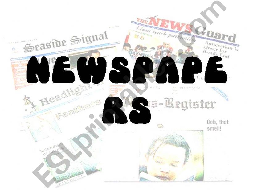 Newspapers powerpoint