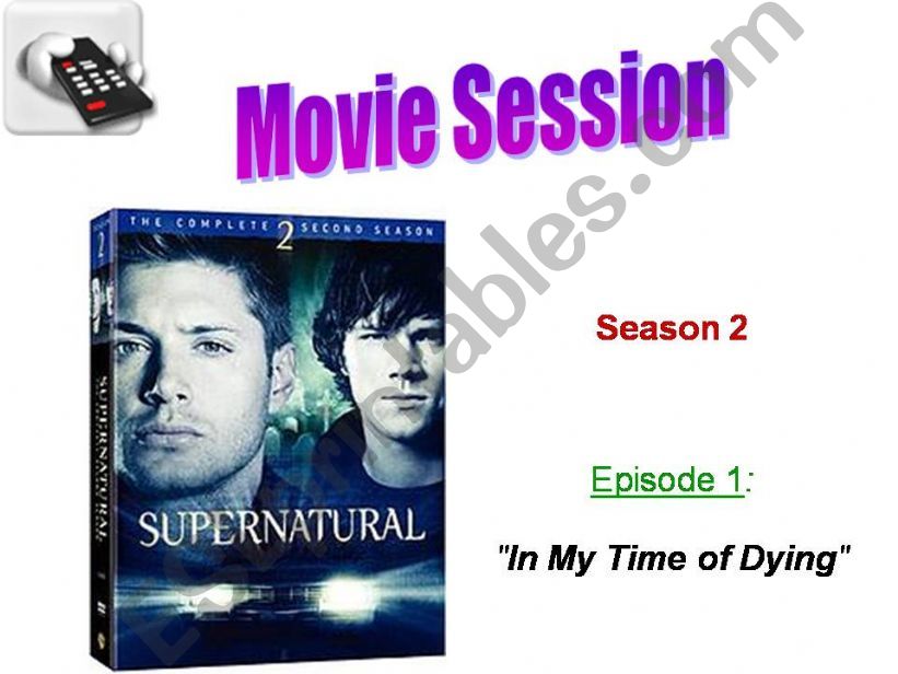 Video activity: Supernatural powerpoint