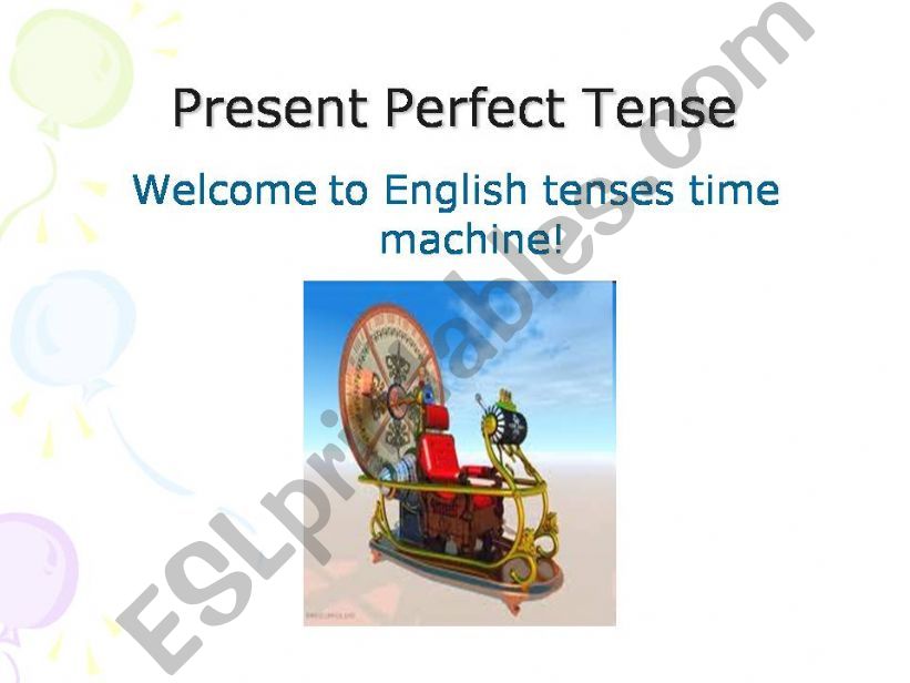 present perfect tense powerpoint