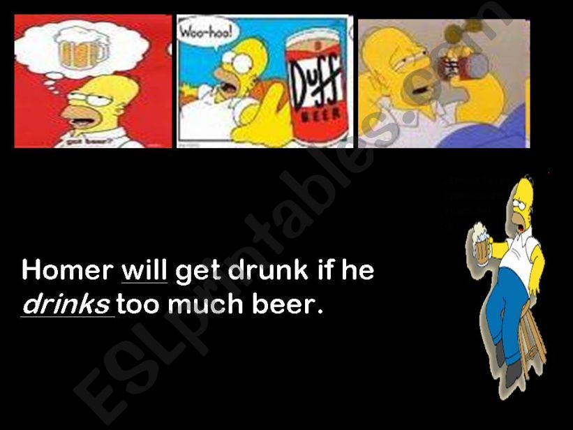 If Homer arrives late,  powerpoint
