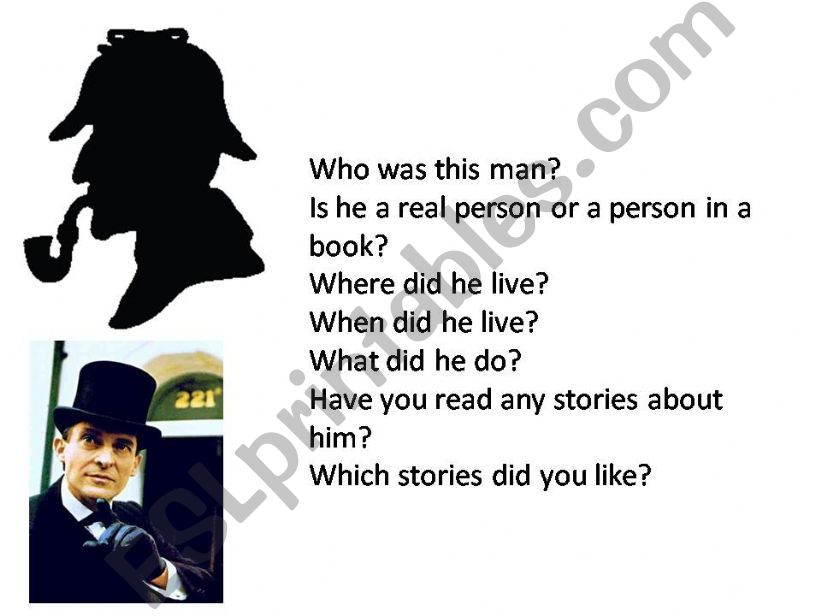 About Sherlock Holmes powerpoint