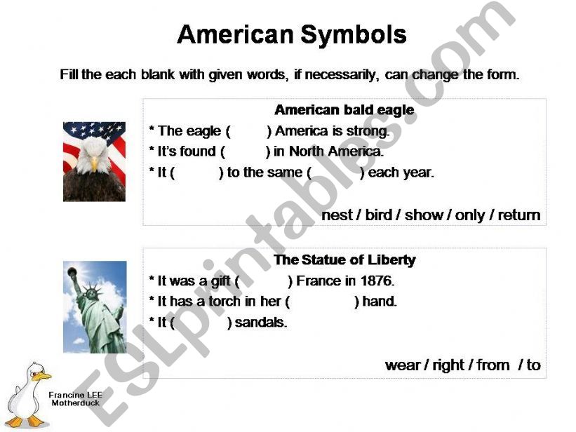 American Symbols   powerpoint