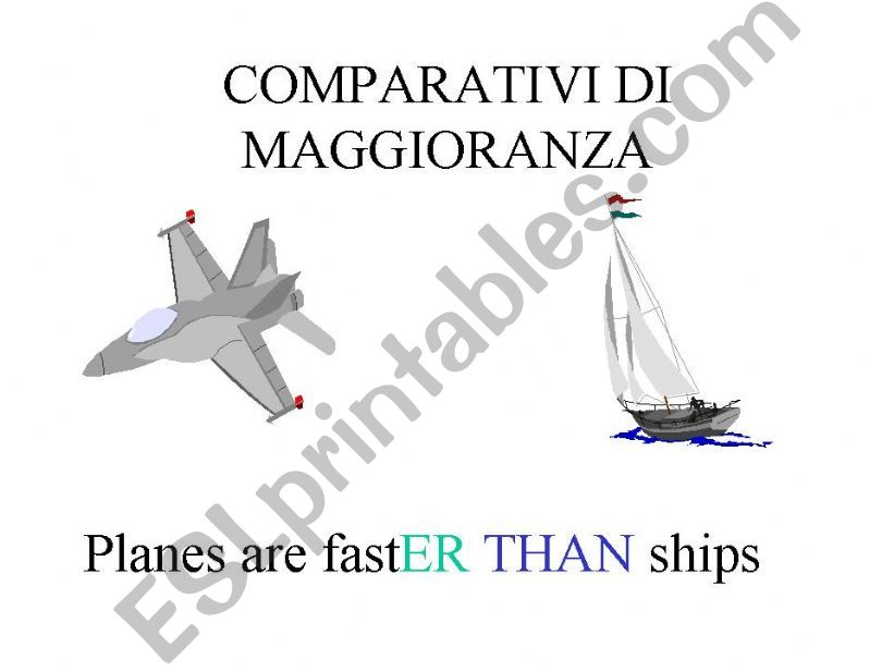 comparatives powerpoint