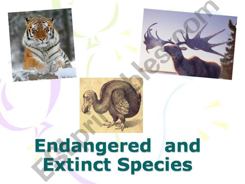 Endangered and Extinct Species