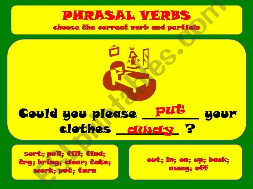 PHRASAL VERBS powerpoint