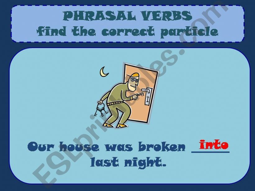 PHRASAL VERBS 2 powerpoint