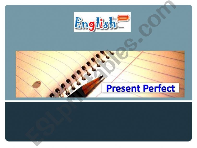 Present Perfect powerpoint