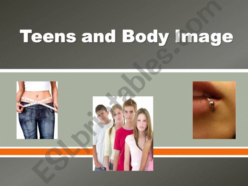 Teens and body image powerpoint
