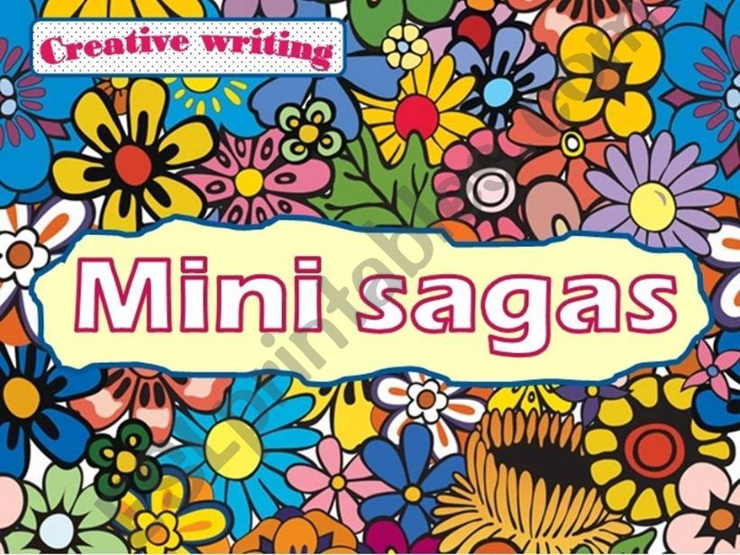 Creative writing: Mini sagas powerpoint
