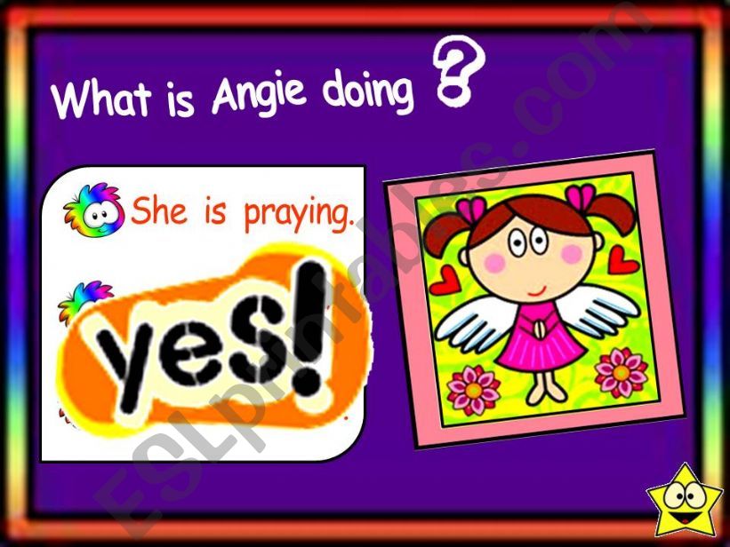 WHAT ARE THEY DOING? - 6 powerpoint