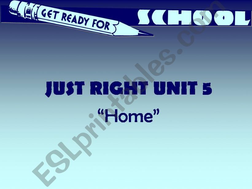 Vocabulary of types of houses powerpoint slides