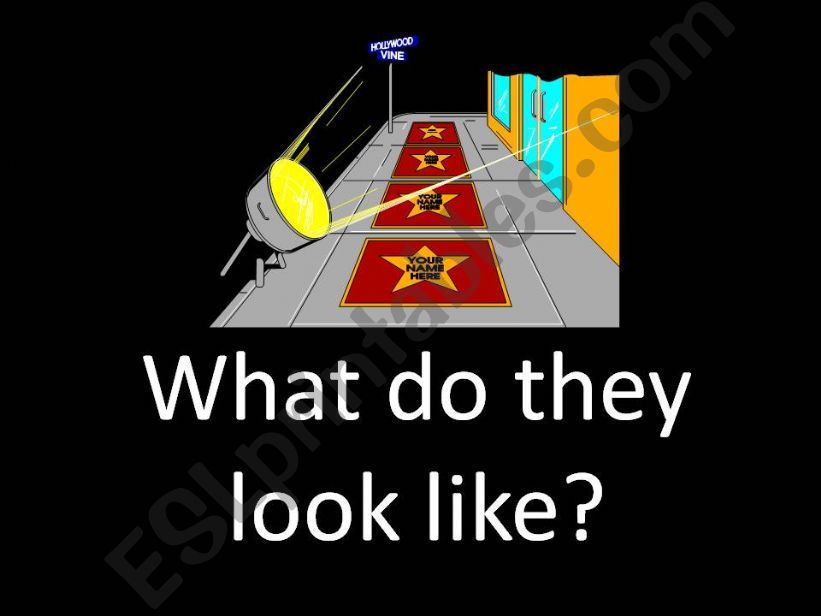 What do they look like? powerpoint