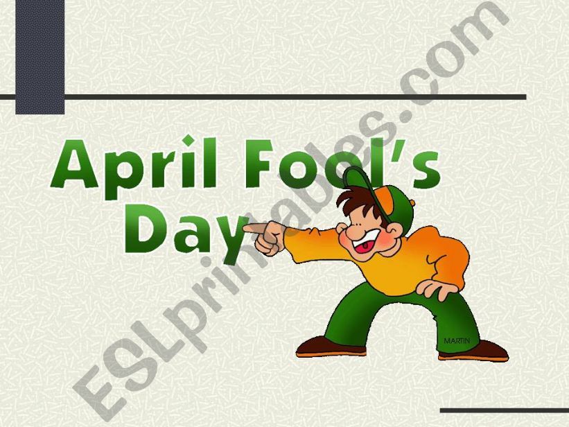 April Fools Day powerpoint