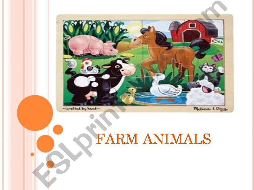 FARM ANIMALS powerpoint