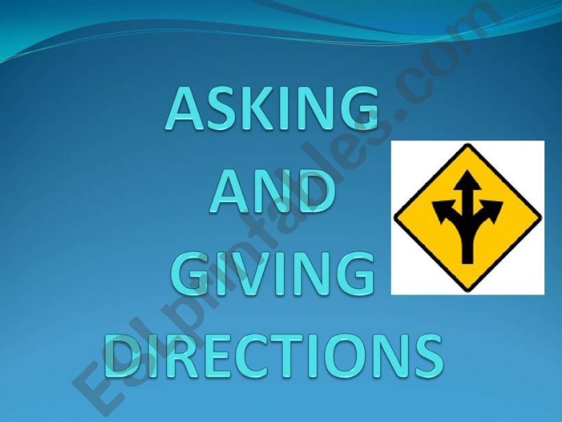 DIRECTIONS powerpoint