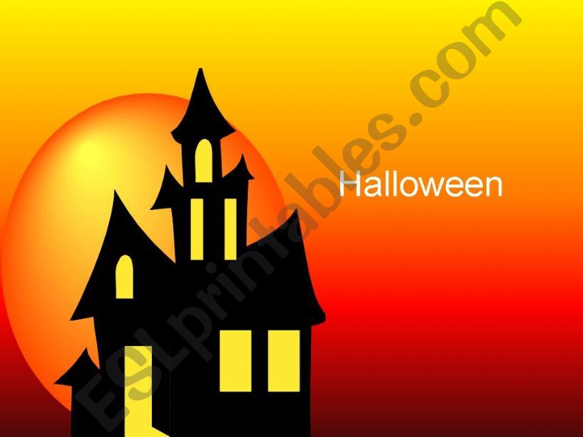 Halloween (Vocabulary and origins about halloween)