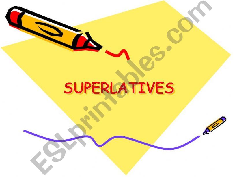 superlatives powerpoint