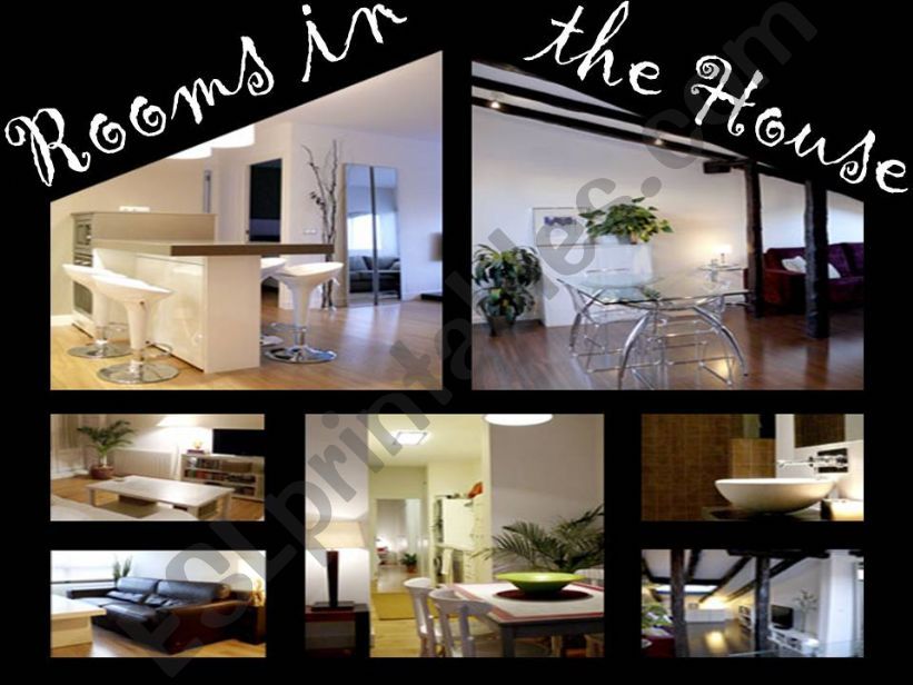 rooms in the house powerpoint