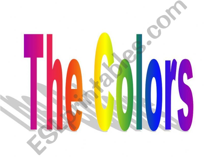 The Colors powerpoint