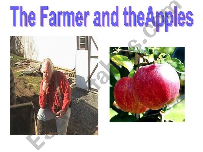 The farmer and the apple powerpoint