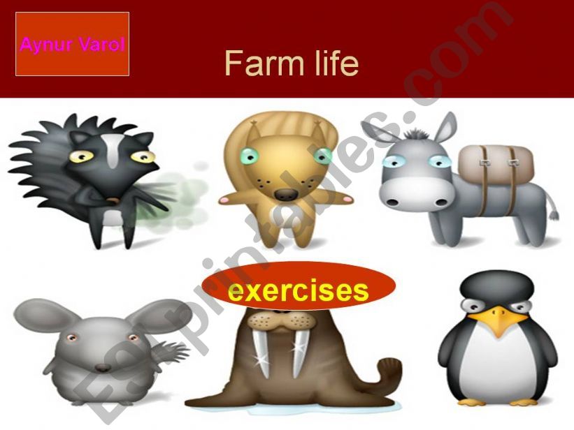 farm life powerpoint