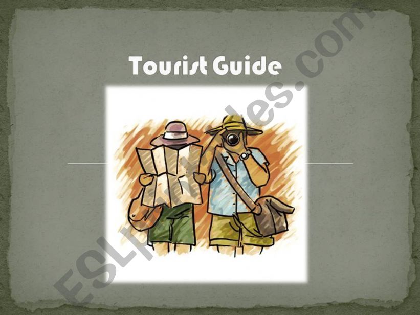 tourist guide powerpoint