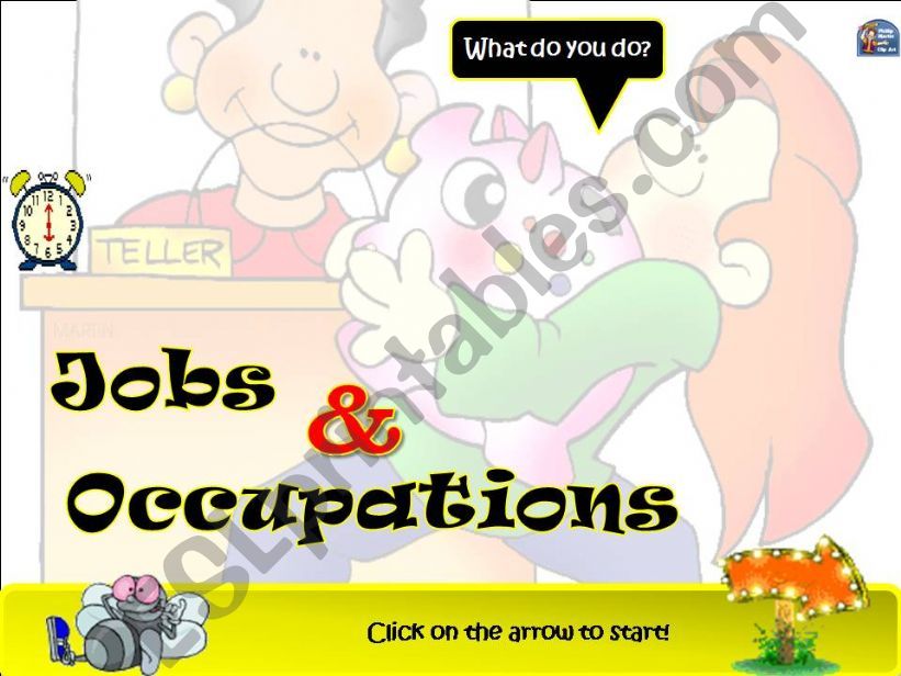 JOBS & OCCUPATIONS powerpoint