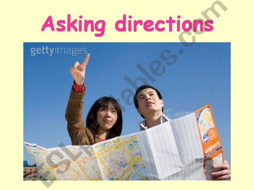 asking direction powerpoint