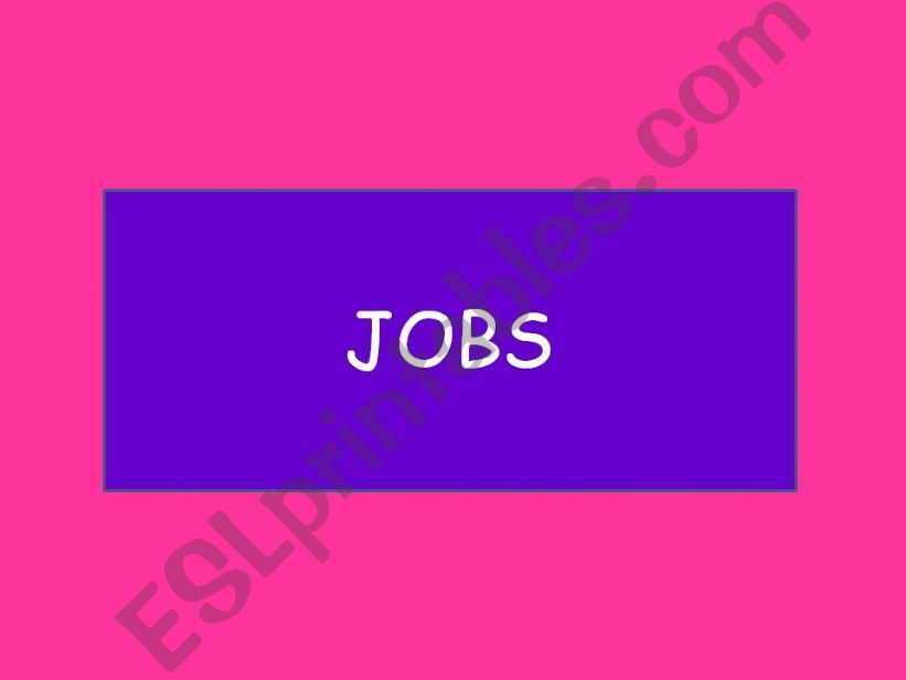 JOBS powerpoint