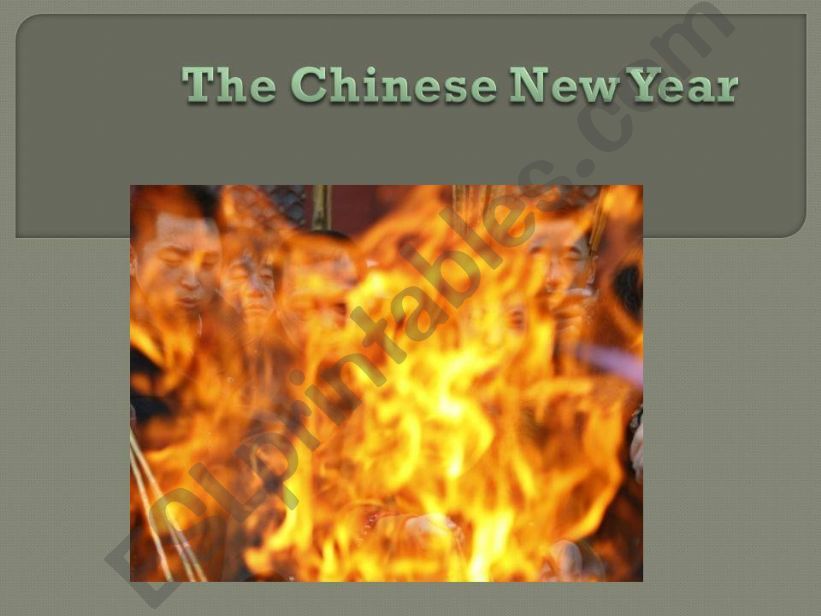 FESTIVALS AROUND THE WORLD 5: CHINESE NEW YEAR