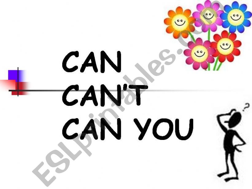 can-can´t-could-couldn´t powerpoint