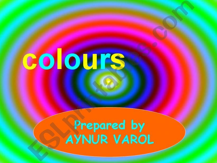 colours powerpoint