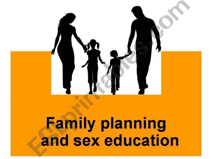 Family Planning and Sex Education