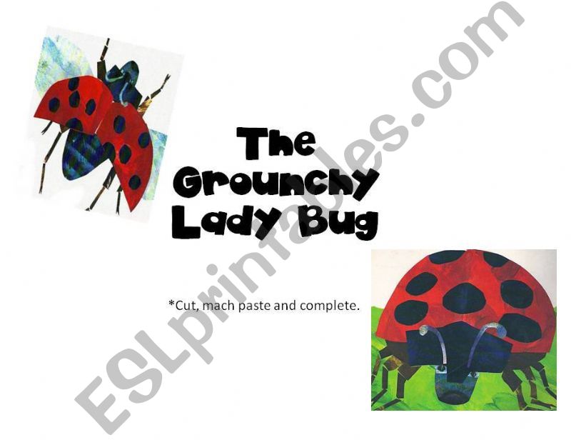 The Grounchy Ladybug(Eric Carle)