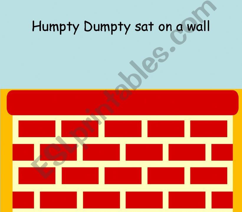 Humpty Dumpty powerpoint
