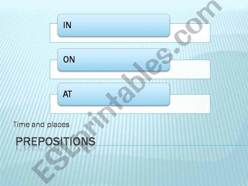 Prepositions  powerpoint