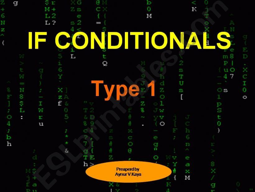type 1 powerpoint