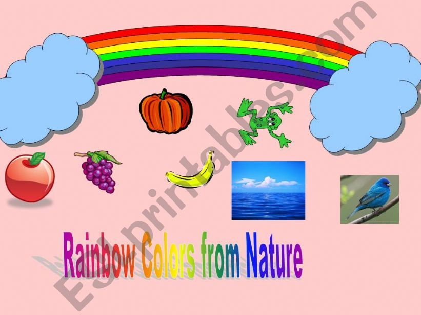 Rainbow powerpoint