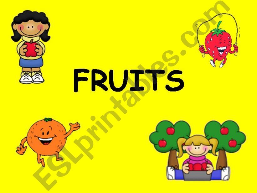 Fruits powerpoint